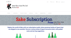 Desktop Screenshot of interriceasia.com