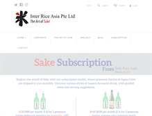 Tablet Screenshot of interriceasia.com